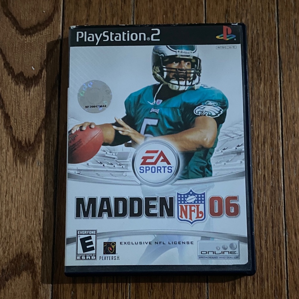 Madden NFL 06 for PlayStation 2 - Black Case